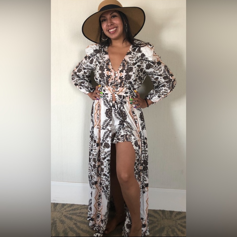 Free People Wandering Folk set dress - Picture 7 of 17